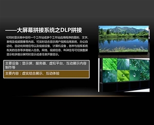 大屏幕拼接系統之DLP拼接